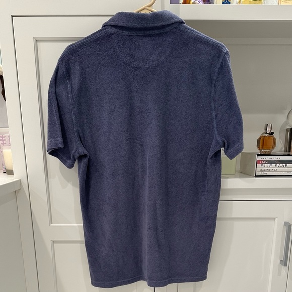 Rails Men’s Rhen Terry Polo Shirt - Picture 2 of 3